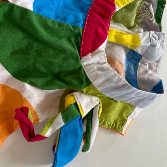 Anan Girls' Multicolor Polkadot Dress - Size 7 - Picture 2 of 9